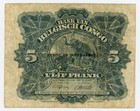Belgian Congo     P-13ad     5 Francs     10-04-1947  Choice  f    G Th emission