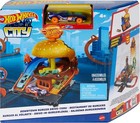 Toy Car Track Set  City Burger Drive-thru Playset   1 64 Scale Car New
