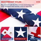 Vipper American Flag 3x5 Ft Outdoor - Usa Heavy Duty Nylon Us Flags With Embr   
