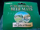 Series 3  25 Traditional Beer Mats Coasters Pubs New 