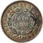 1853-p Seated Liberty Half Dime Choice  - Arrows At Date