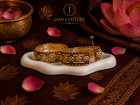 Indian Antique Kundan Bangles Set Of 2 Gold Ruby Emerald Pearl Bridal Openable