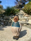 Antique Anri Hand Carved Painted Wood Full Figure Corkscrew Bottle Opener Man