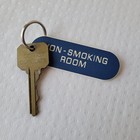 Vintage Motel Non Smoking Room Hotel Room Key   Fob Keychain Room  627