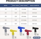 5pcs Spray Tips  Airless Paint Sprayer Tips airless Tip Kit  5    