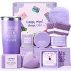 Unique Gift Baskets For Women - 9pcs Birthday  Mother s Day  Get Well Soon Ideas