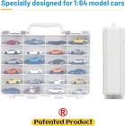 Hot Wheels Storage Case  Carrying Display Case For 1 64 Scale Toy Cars 48-slot