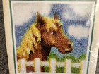 Latch Hook Pony Horse Kit 4714 12  X 12  Caron Arts Crafts - New