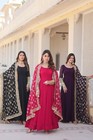 Anarkali Suit Pakistani Indian Salwar Kameez Wedding Designer Bollywood Dress 89