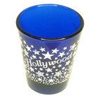 Hollywood Ca Souvenir Shot Glass Blue 