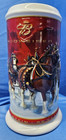 2004 Budweiser Holiday Beer Stein 25th Anniversary Edition  Mug Cs608 Clydesdale