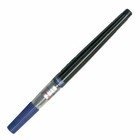 New Pentel Color Brush Art Pen 5-pk Steel Blue Ink Gfl-117 Nylon Tip Calligraphy