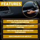 Car Glove Box Lock Latch Handle For 2000-2018 Suzuki Vitara grand Vitara Usa Eou