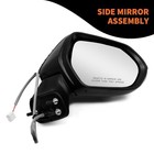 Right Passenger Side Mirror Assembly Compatible With Corolla 2020-2022 Side 