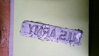 Vintage Military Patch Name Tape Unusual Vietnam Era Us Army Name Tape