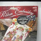 Old World Santa Stocking Silk Ribbon Embroidery Kit 83310 Bucilla Sealed