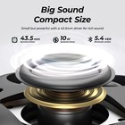 Tozo Bluetooth 5 4 Wireless Speakers Portable Adjustable Carabiner Waterproof
