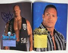 Wwf E  Wrestlemania 8   Special Signed Stone Cold Rock Undertaker Steph 13 Auto