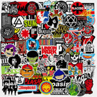 100pcs Rock Band Stickers Lot Punk Music Heavy Metal Bands Sticker Decal