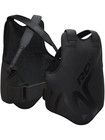 Rdx Noir Chest Guard For Boxing  Muay Thai  Mma Training  Leather Body Protector