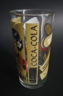 1960 s Coca Cola Around The World Japan Drinking Glass 12 Oz