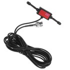 Fm Scanner Bnc Antenna 3m For Uniden Radio Glass Mount Mobile Full Band