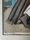 Millard Sheets Signed Numbered Original Lithograph The Spinner