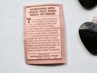 Two Used Chakoner Heart Shape Chalk Wheels Japan Pink Yellow Precision Marking