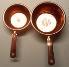 Vintage Color Craft Measuring Cups Copper Tone Aluminum Set Of 4