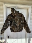 Carhartt Women s Camo Active Realtree Hooded Jacket Or Coat Size  Large 12 14
