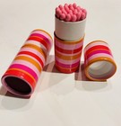  2  2  Cylindrical Decorative New Matchboxes Utility Home W  28-2  Match Sticks 