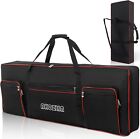 76 Key Electric Piano Keyboard Gig Bag Waterproof Soft Keyboard Carrying Case