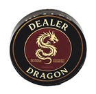 New Dragon 2  Diameter Acrylic Texas Hold em Poker Dealer Button