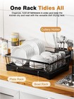 Dish Drying Rack For Kitchen Counter super Spacious compact Dish Rack 360   Ro   