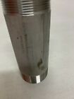 2  X 6  Threaded Npt Pipe Nipple Sch 40 304 Stainless Steel 