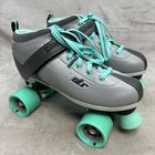 Roller Derby Str Seven Roller Skates Women   s Size 9 Adult Gray   Green