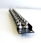 Patch Panel 24 Port Bnc 19 Inch 75 Ohm Female To Female 1u Pp-bnc 24 
