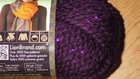 Sparkly  Lion Brand Wool Ease Thick   Quick Yarn  Lot Of 2 Skeins  5 Oz  Galaxy