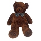 Dan Dee Collector s Choice Brown Teddy Bear Plush Plaid Bow Large