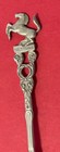 Stuttgart Figural 800 Silver 4    Long Demitasse Souvenir Spoon