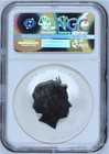 2017 P Australia Silver Lunar Year Of The Rooster Ngc Ms 70 1 Oz Coin Er Perfect