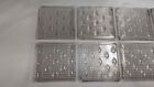 10 Frank Lloyd Wright Luxfer 4  X 4  Glass Tiles Raindrop