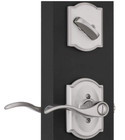 Schlage Accent Entry Lever With Deadbolt Combo Pack Nickel Fb55n Acc 619 Cam