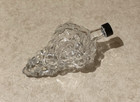 Vintage Clear Glass Grapes Cluster Shaped Wine Bottle Decanter