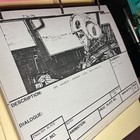 Star Wars Storyboards Empire Strikes Back Movie Props Hoth  Jackson Snowspeeder