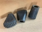 Ludwig Lot Of 3x Tube Leg Rubber Foot Parts Cymbal Snare Stand Throne 70s Vtg Us