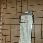 1969 Frederick Post 1460 Versalog Slide Rule W  Leather Case  Hemmi Japan Bamboo