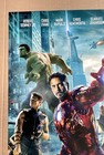 The Avengers Movie Theatre Double Sheet Poster  Great Condition  27x40 Inches   