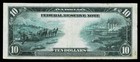 1914  10 Federal Reserve Large Size Note  new York  ny Very Fine