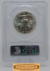 1956 Franklin Silver Half Dollar 50c  Pcgs Ms63 -  b61813